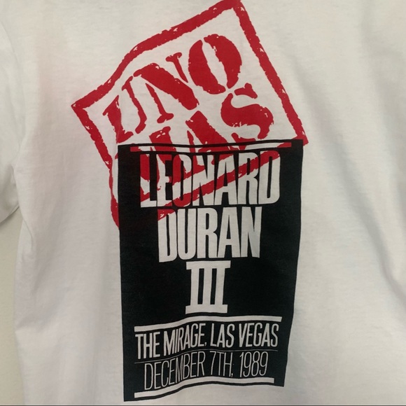 VTG Leonard VS Duran III Uno Mas Tee Single Stitch - Picture 11 of 12